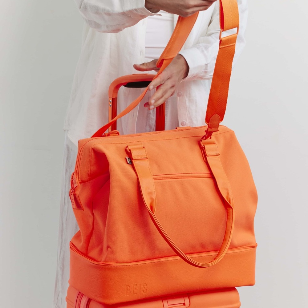 NEW BEIS MINI Weekender in Creamsicle Orang
